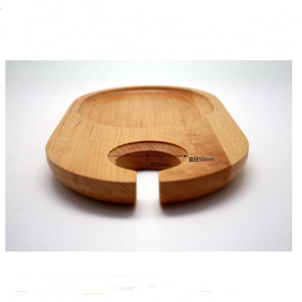 Food grade Wooden Serving Tray cocktail plates